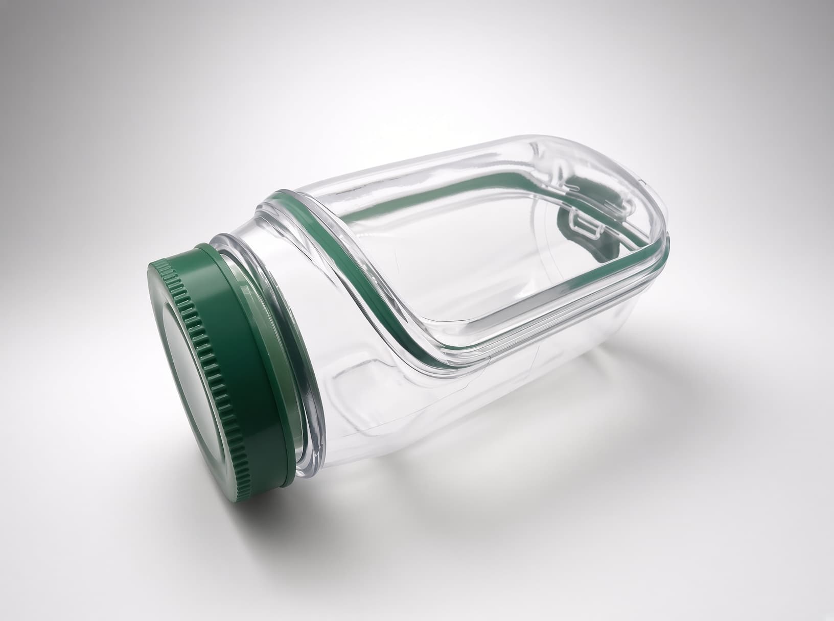 Pojemnik na sałatkę all-in-one – szczelny lunchbox z osobną komorą na sos
